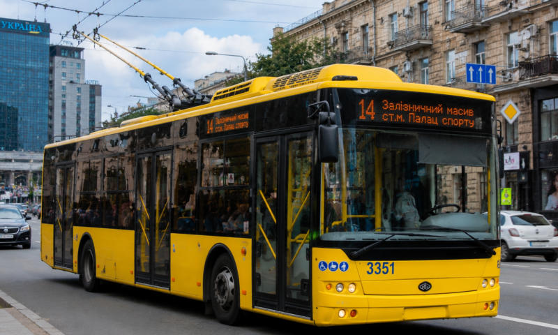 Тролейбус №14 у Києві- маршрут, зупинки та розклад