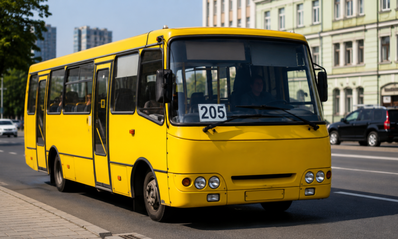 Маршрутка №205 у Києві: з Дарницької площі до Шулявки