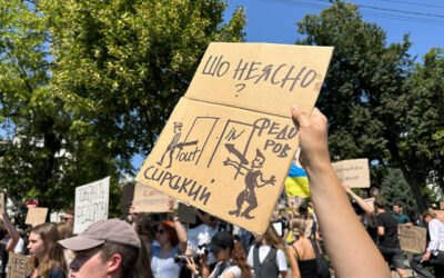 Чотири з п’яти топових телеграм-каналів ігнорували основну причину протестів проти відставки Федорова, — ІМІ