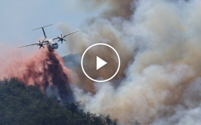 Лісова пожежа змушує тисячі людей залишити домівки на південному заході Франції