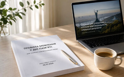 Оновлені вимоги до мовлення в дні памʼяті для лінійних аудіовізуальних засобів масової інформації набули чинності