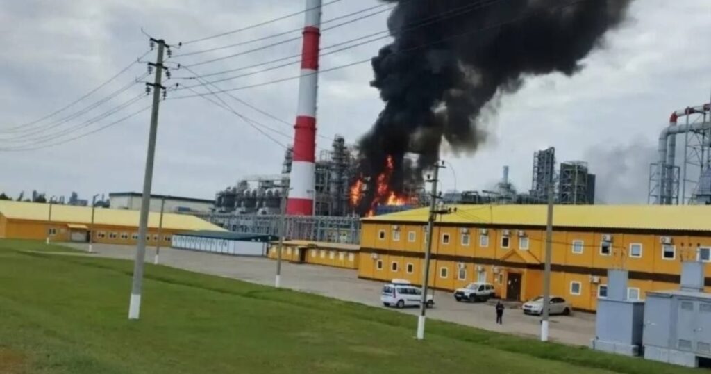 Росія: у Нижньокамську заарештували чоловіка через розповсюдження відео атаки безпілотника