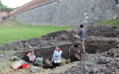 У Дубенському замку стартували археологічні дослідження в двох місцях.