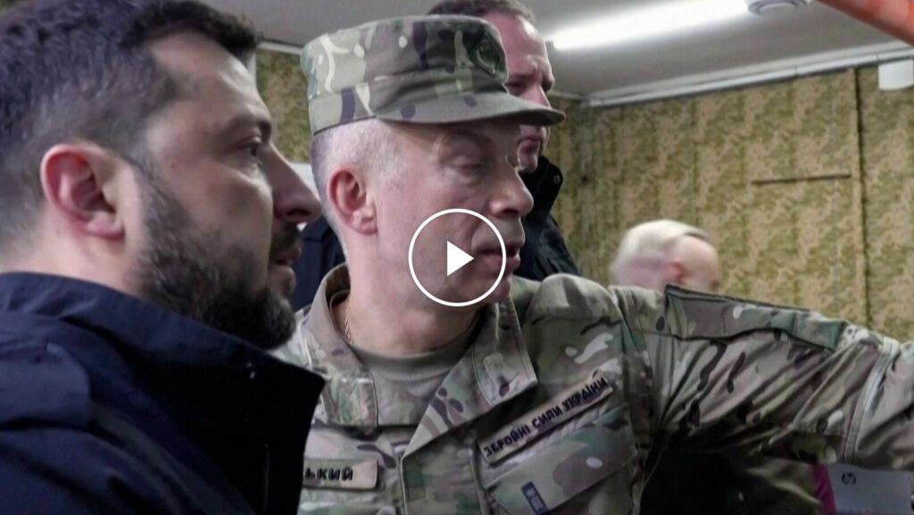Відео: Зеленський звільняє головного генерала України після кількох днів протестів