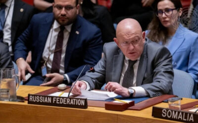 Небензя на засіданні Радбезу ООН висловив невдоволення санкціями України проти творців «Маші та Ведмедя»
