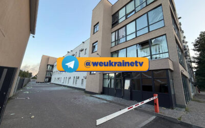 Офіс телеканалу «Ми — Україна» постраждав унаслідок обстрілу Києва російськими військами.