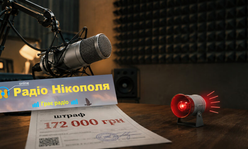 «Радіо Нікополь» і суперечливі штрафи Нацради