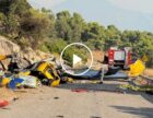 Відео: Під час аварії пожежних вертольотів у Греції загинули двоє людей