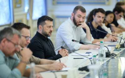 Зеленський про вибори, суперечку між Федоровим і Сирським та призначення нового посла в США: ключові теми розмови з журналістами