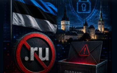 Естонія заборонила отримання електронної пошти з російських серверів у державних органах.