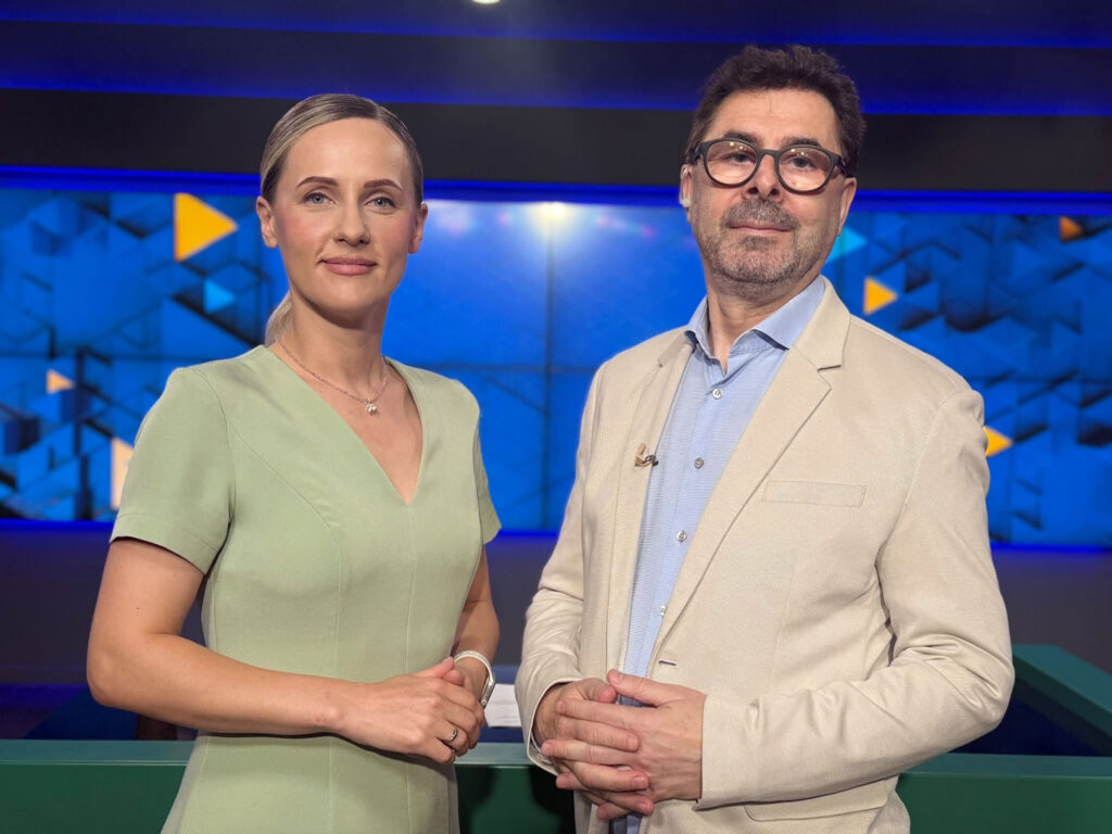 Катерина Некреча і Сергій Руденко будуть проводити ранкову передачу на двох телеканалах.