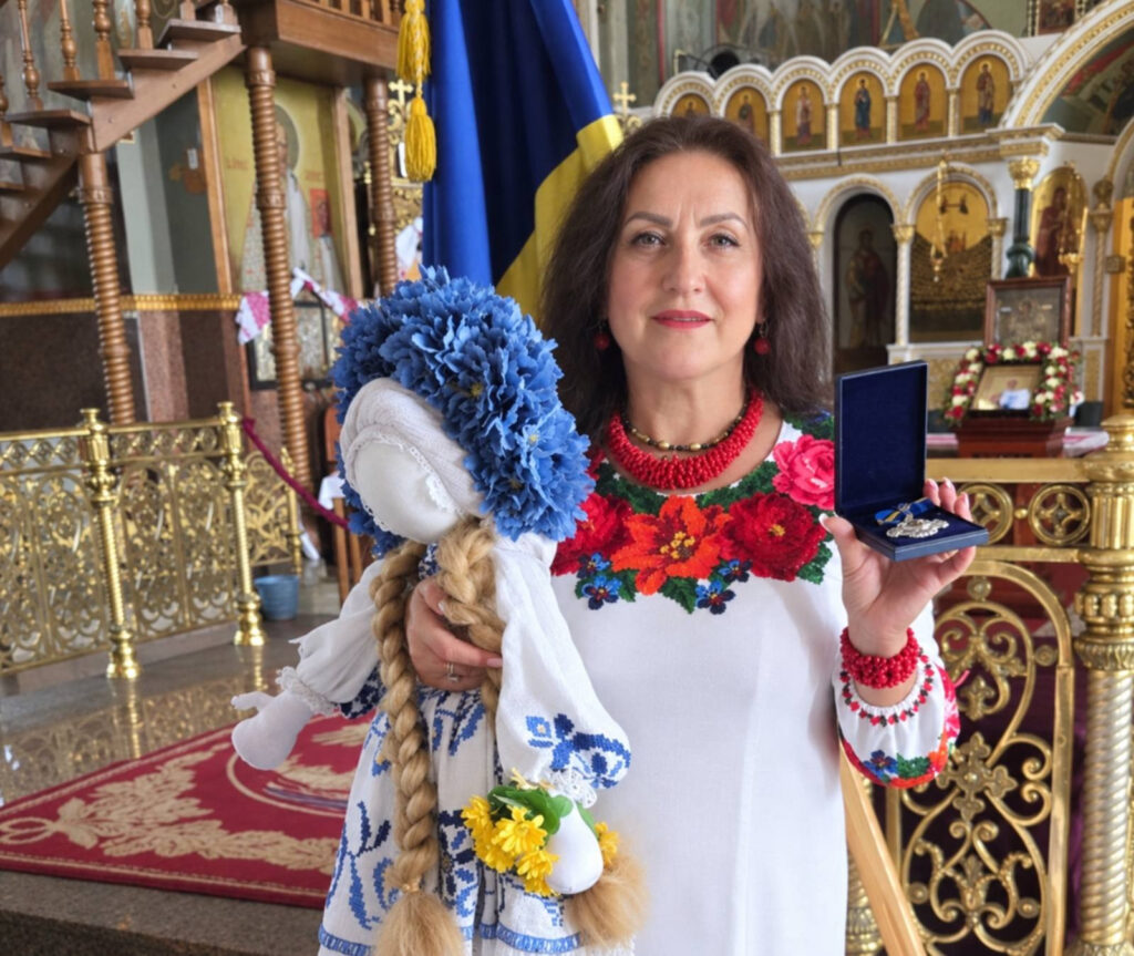 Кореспондентка Тетяна Редько удостоєна ордена святої княгині Ольги від Православної Церкви України