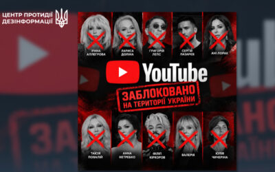 В Україні закрили доступ до ще 31 пропагандистського YouTube-каналу, — ЦПД